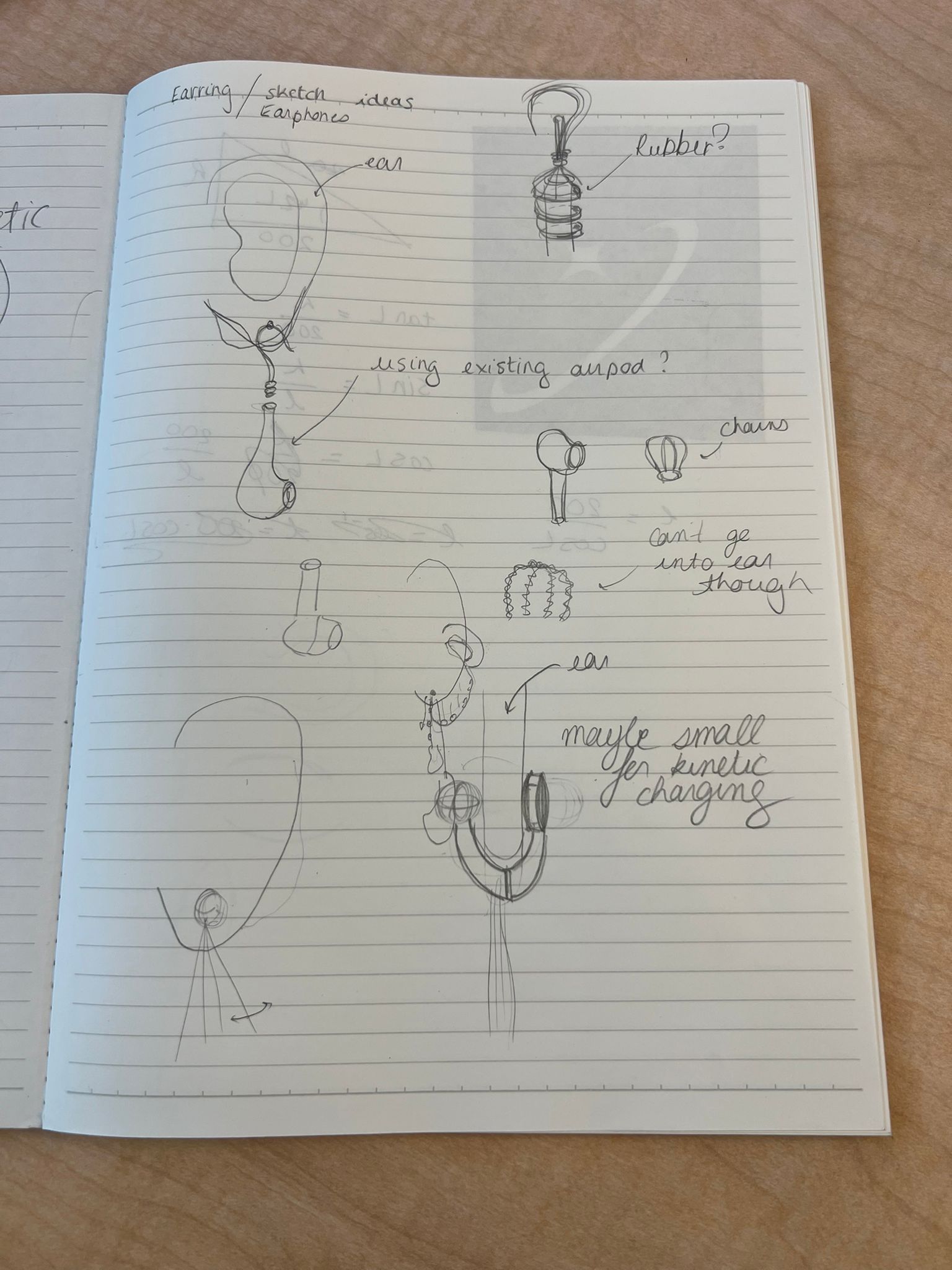 earphone sketch 1